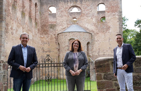v.l.: Karsten Vollmar, Andrea Zietz, Andreas Rey.