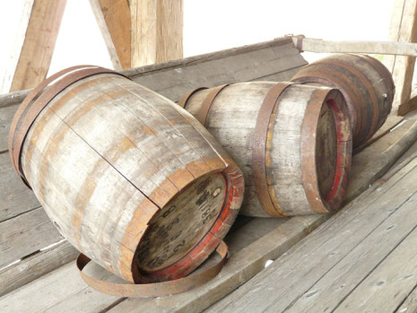 Auf dem historischen Kutter "Gret Palucca" reift der Single-Malt heran.
