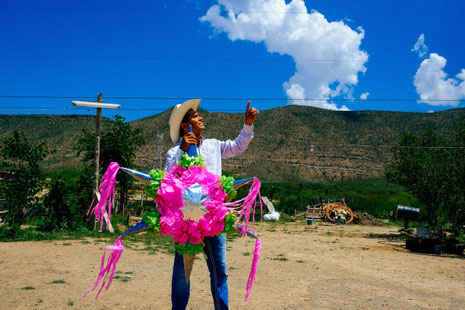 Oft gibt es in Arizona eine Piñata zu Weihnachten