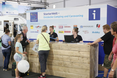 In der StarterWelt vermitteln Experten wichtiges Know-how rund um die Caravaning-Praxis.
