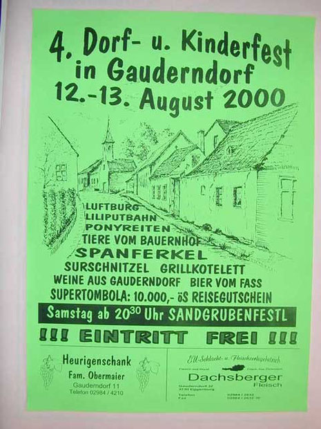 Dorf- u. Kinderfest 2000