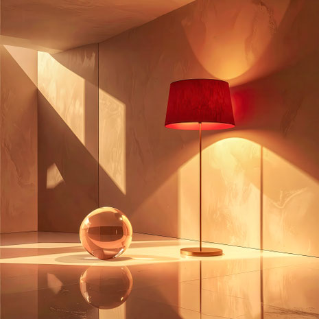 Mehr als ein Wandbild: Wie eine Lampe zur Kunst für dein Zuhause wird