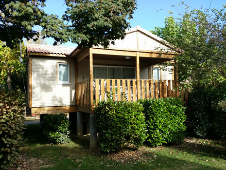 Chalet Camping Gers Arros - Family moyenne 300