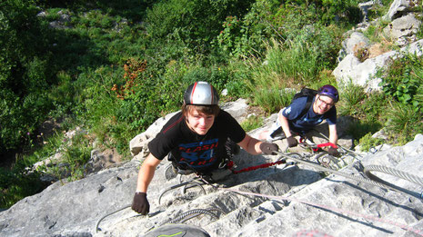 Lancelot et Ariel dans le premier mur