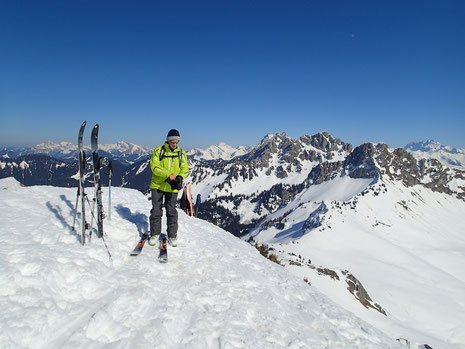 Au sommet de la Haute-Pointe