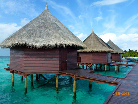 die Wasserbungalows