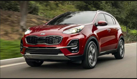 gamme de plage arriere kia sportage - en photo un kia sportage 4 couleur rouge de 2018