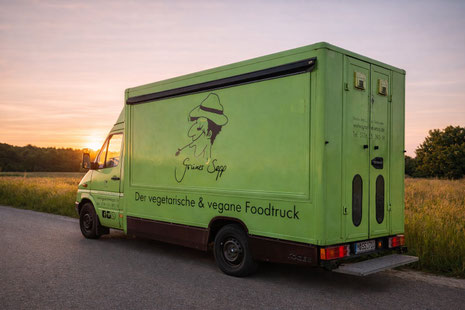 Vegetarisch-veganer Foodtruck für Hochzeit in München