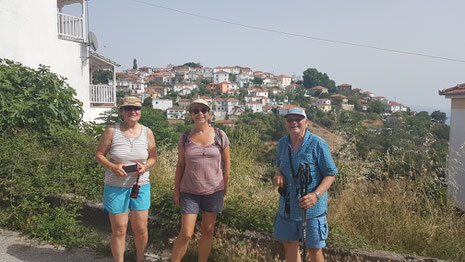 Chora (Trikeri), Meereshöhe ca. 340m