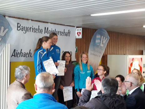 LC Aichach Damen - 2. Platz Kreismeisterschaft Mannschaft