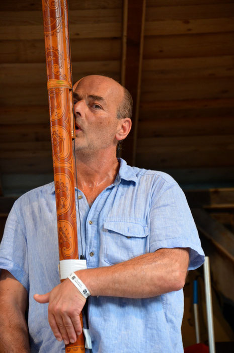 Christoph Köpf am 2.Feldegger MaultrommelJam