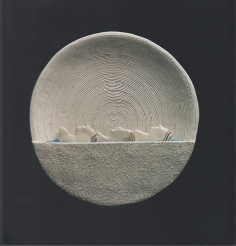 2002- semirefrattario,vetro,dec. sottovernice- diam. cm 36