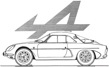 Alpine A108 Alpine Renault Alpine Association Bodensee