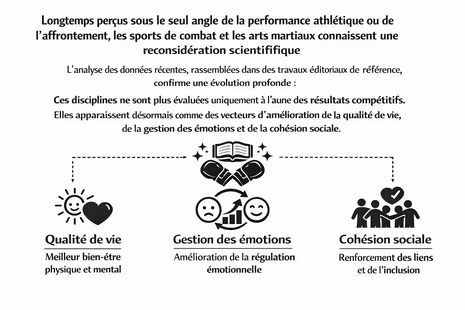 L'impact des arts martiaux et des sports d'affrontement sur le bien-être