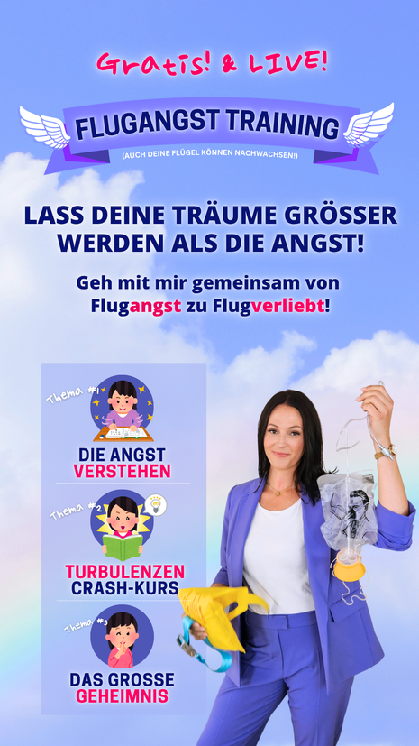 Flugangst Training! 100% kostenlos!