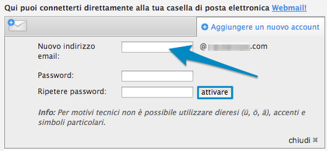 Scegli email