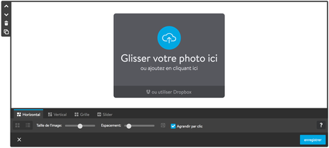 Ajouter une galerie d'images sur un site Jimdo