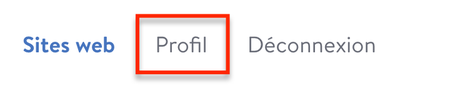 Comment modifier ses informations personnelles sur son site Jimdo?