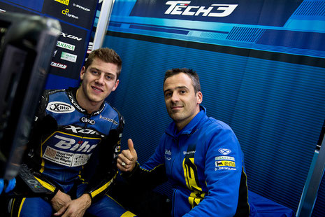 Moto2 - Marcel Schrötter in Valencia 2014.