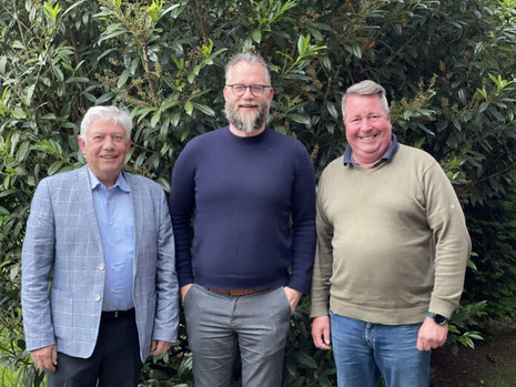 (v.l.n.r): Heinrich Dannenbrink, Björn Giesler und Jens Less (25 Jahre Mitgliedschaft), Foto: Carolin Loth.(v.l.n.r): Heinrich Dannenbrink, Björn Giesler und Jens Less (25 Jahre Mitgliedschaft), Foto: Carolin Loth