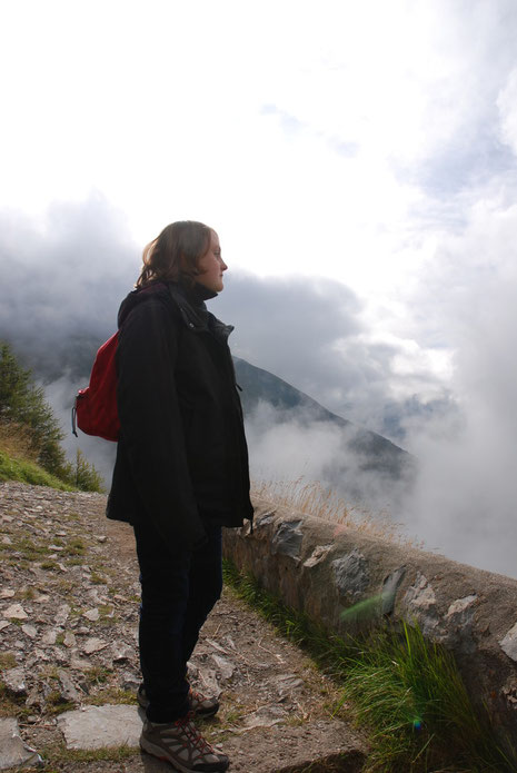 Laurène à La Salette (août 2014)