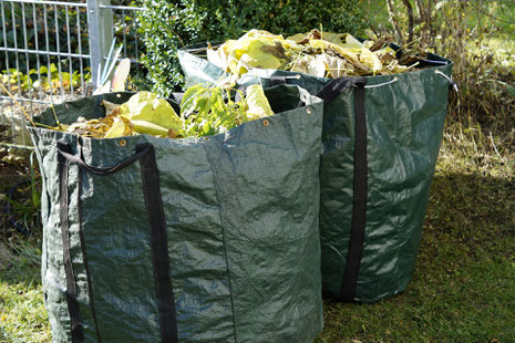 Entsorgung von Gartenabfällen