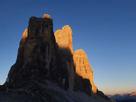 Grosse Zinne mit Bergführer, Dibonakante mit Bergführer, Große Zinne mit Bergführer, geführte Tour auf die große Zinne, Geführte Tour auf die grosse Zinne, guided tour Dibonaridge, climbing in the dolomites, 
