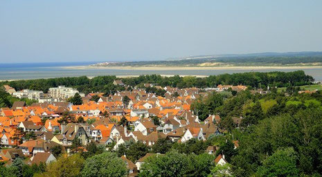Le quartier Quentovic de la pointe du Touquet, hommage historique à l'ancien port carolingien fondé plus à l'intérieur des terres