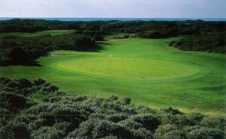 Le parcours de la mer, un golf unique au coeur des dunes du Touquet-Paris-Plage, entre mer et forêt, mondialement réputé