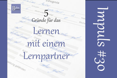 5 Gründe für das Lernen mit einem Lernpartner