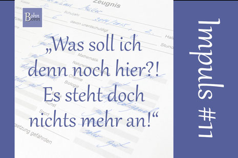 Wie Du das vergangene Schuljahr reflektierst