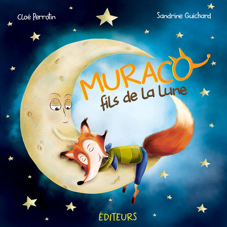 Proposition de couverture pour le projet de livre Muraco, fils de la lune en recherche d'un éditeur