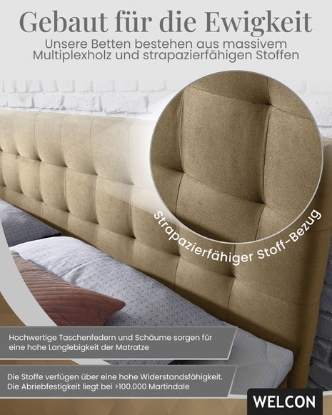 Entdecken Sie die Vorteile eines 2-Meter-Bettes für Ihre Gesundheit und Ihr Schlafzimmerdesign. Erfahren Sie alles über Ergonomie, Kaufberatung und stilvolle Einrichtungsideen. Verbessern Sie Ihren Schlaf mit hochwertigen Betten von WELCON.