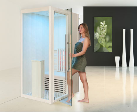 Entdecken Sie die Vielfalt unterschiedlicher Saunatypen und Arten – von finnischer Sauna bis Infrarotkabine. Welcon bietet maßgeschneiderte Lösungen für Ihr perfektes Saunaerlebnis zu Hause.