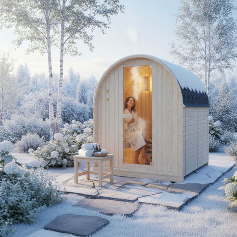 Outdoor Sauna bei Schnee, so gelingt Winter-Saunieren: Vorbereitung, sichere Wege, Aufguss, Abkühlung im Schnee, Ruhe und Ausrüstung, Kreislauf, Fehler vermeiden.