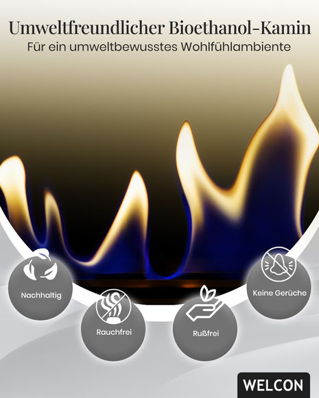 Entdecken Sie die umweltfreundlichen Bio-Ethanol-Kamine von Welcon. Erfahren Sie alles über Technik, Vorteile, Design und Tipps zur Kaufentscheidung für ein nachhaltiges und gemütliches Zuhause.