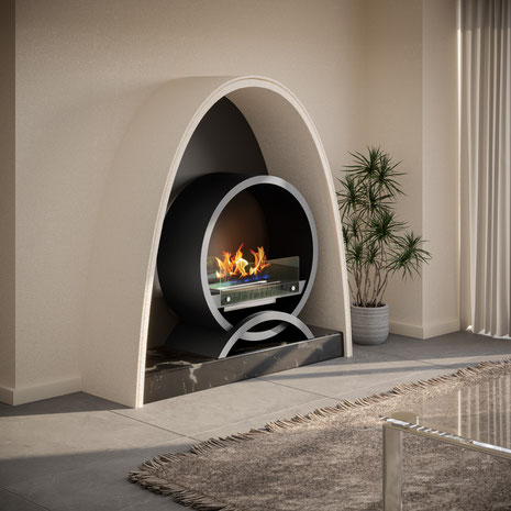 Innovative Lösungen, wie ein Ethanol Kamin für die Wand, verbinden Design mit Funktionalität und bringen wohlige Wärme ins Zuhause.