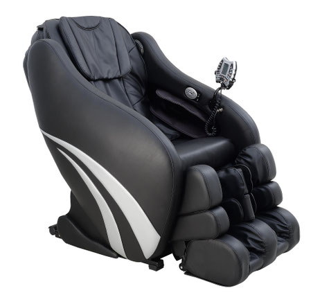 Genießen Sie entspannende Momente mit dem Massagesessel München in Schwarz und 3D-Massage. Hochwertiges Design und individuelle Einstellungen für Ihr Wohlbefinden.