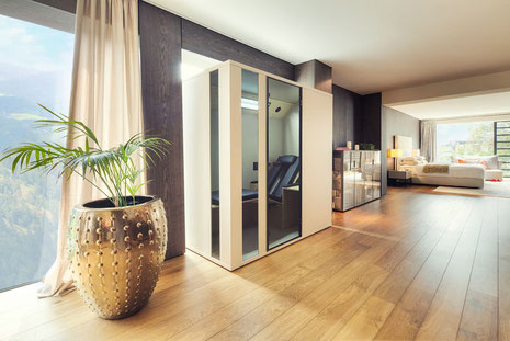 Entdecken Sie die Vorteile von Physiotherm Infrarotkabinen für Ihr Zuhause. Erleben Sie maßgeschneiderte Wellness, innovative Technologie und höchste Qualität von Welcon. Jetzt informieren!