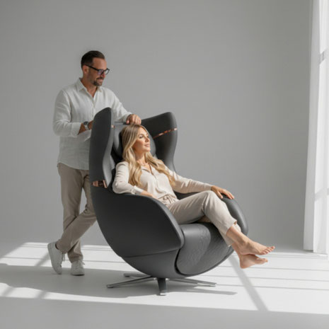 Massagesessel im Vergleich zum Masseur: Wirkung, Technik, Body-Scan, Kosten und Sicherheit im Alltag. So entscheiden Sie nüchtern, welche Massage Ihre Ziele unterstützt.