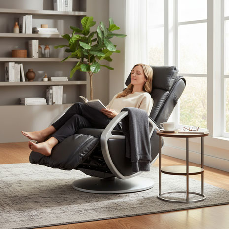 Entdecken Sie, wie ein Massagesessel aus Echtleder Komfort, Design und moderne Technik vereint. Tipps zu Auswahl, Pflege und Vorteilen bei Welcon.