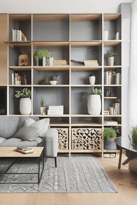 Schaffen Sie clever Stauraum im Wohnzimmer mit praktischen Ideen für mehr Ordnung und Komfort. So nutzen Sie Platz optimal und genießen ein stilvolles Zuhause.