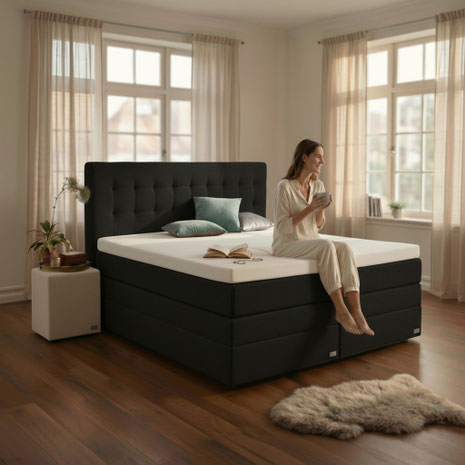 Boxspringbett oder klassisches Bett? Der Vergleich zeigt Aufbau, Komfort, Preis und Pflege, plus FAQ und Wikipedia-Hinweis.