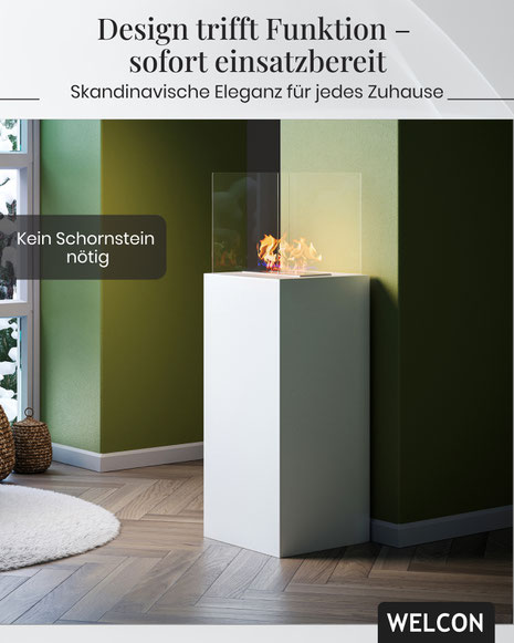 Entdecken Sie den eleganten Ethanol Standkamin mit Glasscheibe – eine stilvolle, umweltfreundliche Heizlösung. Erfahren Sie alles über Design, Sicherheit und nachhaltige Nutzung für Ihr modernes Zuhause.