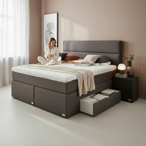 Der Ratgeber zu Bettgrößen zeigt, wann 90x200, 140x200, 180x200 oder 200x200 cm passt, plus FAQ zu Komfort, Raum und Paaren.