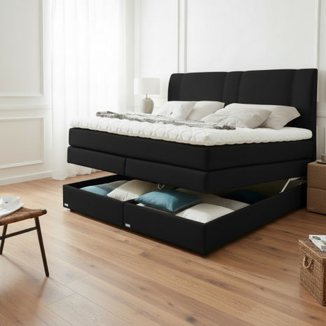 Der Ratgeber zeigt, welches Boxspringbett das beste für erholsamen Schlaf ist, passend zu Schlaflage, Härtegrad, Topper, Qualität und Budget.