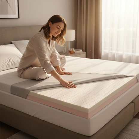 Der Beitrag erklärt Naturlatex bei Bett und Topper, zeigt Vorteile, Haltbarkeit und worauf beim Kauf für guten Schlaf zu achten ist.