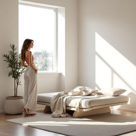Das Futonbett passt zu kleinen Räumen, klarer Einrichtung und bodennahem Schlafgefühl, mit Tipps zu Aufbau, Vorteilen und Kaufkriterien.