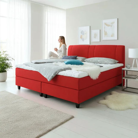 Matratzenhärte bei Paaren mit großem Gewichtsunterschied, passende Kombis fürs Boxspringbett, Split-Matratzen, Topperwahl, weniger Partnerstörung.