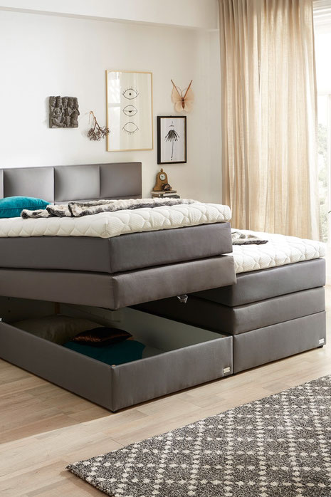 Ein Boxspringbett 140x200 cm mit Bettkasten bietet höchsten Schlafkomfort und cleveren Stauraum für Ihr Schlafzimmer. Erfahren Sie mehr über die Vorteile, technische Details und individuelle Anpassungsmöglichkeiten.
